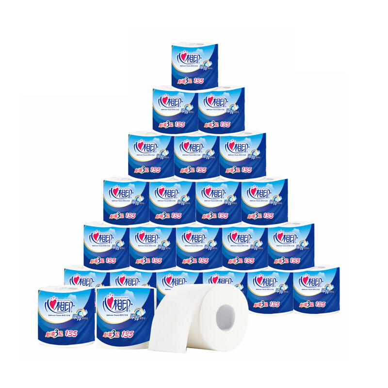 心相印（Mind Act Upon Mind） BT1712 3層卷紙衛(wèi)生紙*135g*12卷_http://www.nebao.cn/img/sp/382/f4fb458c-650b-4423-80a3-b70f460dbe12.jpg