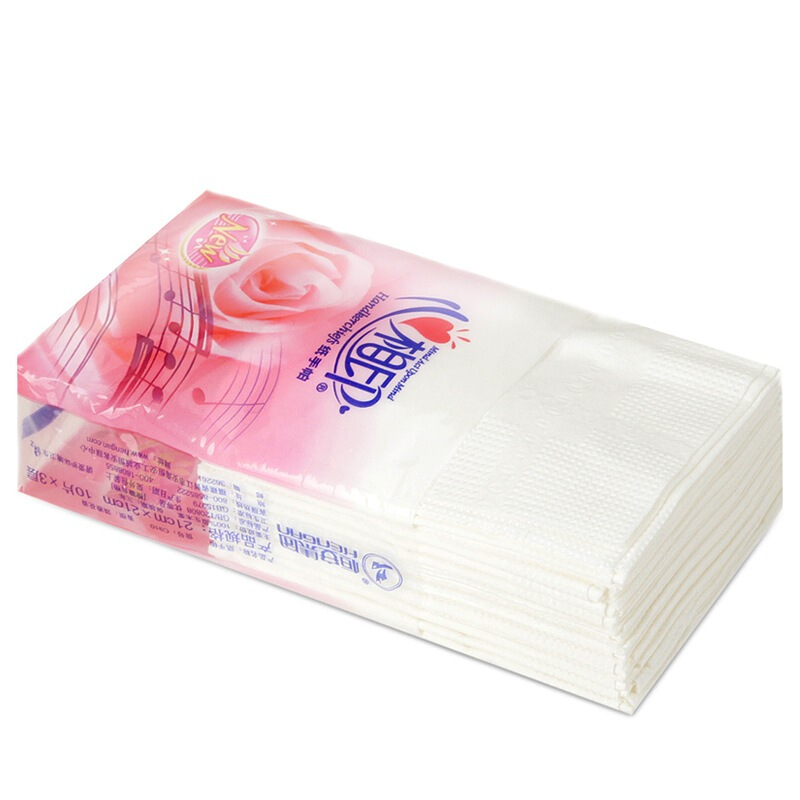 心相印（Mind Act Upon Mind） C910 無(wú)香面巾紙餐巾紙手帕紙10包/條_http://www.nebao.cn/img/sp/387/8567ee74-4243-460d-9120-3689df8f993c.jpg