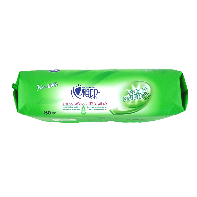 心相印（Mind Act Upon Mind） XCA080 抽取式衛生濕巾80片/包_http://www.nebao.cn/img/sp/388/24f31281-c3da-4023-9ad4-d4359854d305.jpg