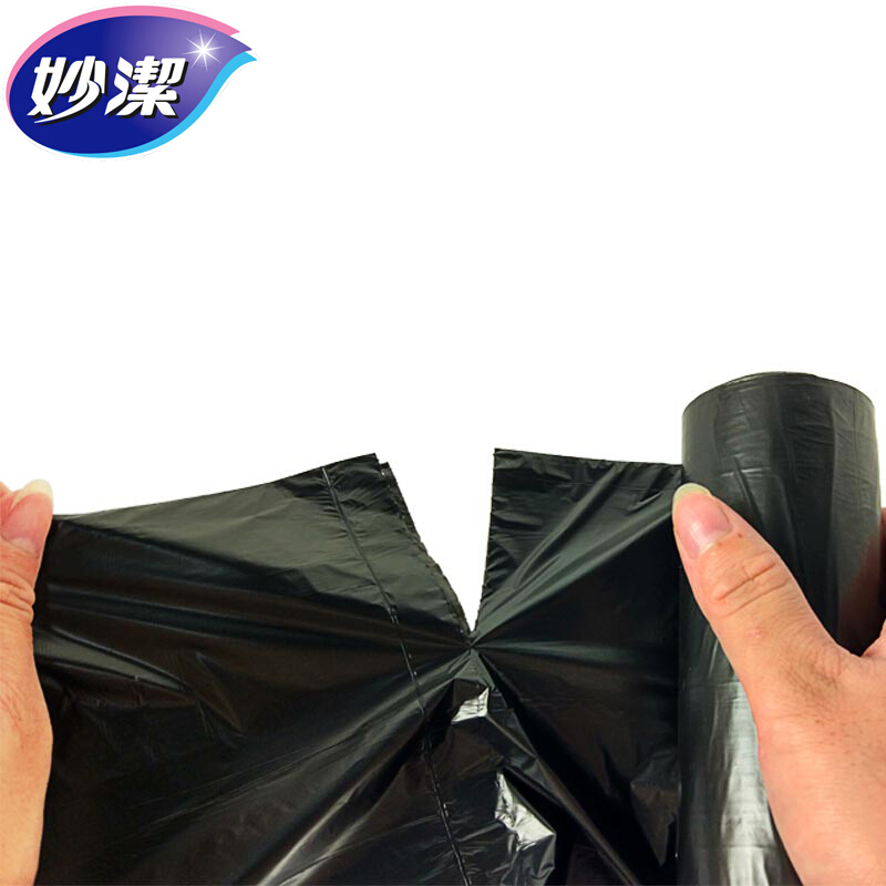 妙潔（MIAOJIE） 小(S)黑色 點(diǎn)斷式垃圾袋 40*45cm_http://www.nebao.cn/img/sp/392/adaa5715-69c3-4953-bb5b-e95372b31eeb.jpg