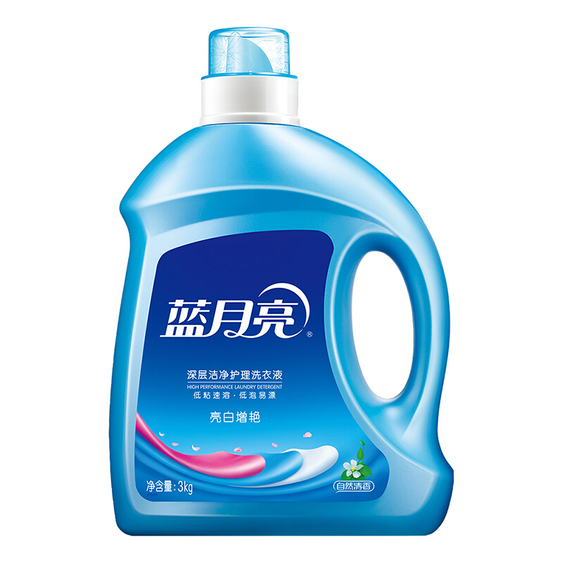 藍月亮（Bluemoon） 亮白增艷 洗衣液（自然清香）3kg/瓶 _http://www.nebao.cn/img/sp/400/ac9303a3-32f3-454e-b8da-ca6538e07b1b.jpg