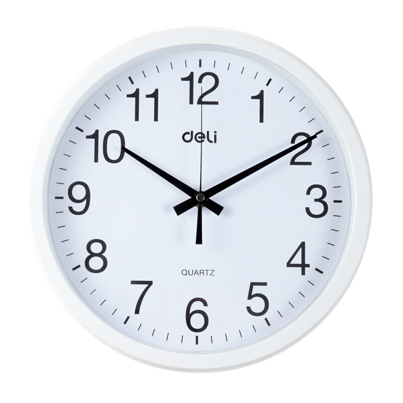 得力（deli） 9005 掛鐘 (只)30cm（12寸） (黑色) _http://www.nebao.cn/img/sp/419/16845e6f-2414-47ac-844a-c2ce78086b13.jpg