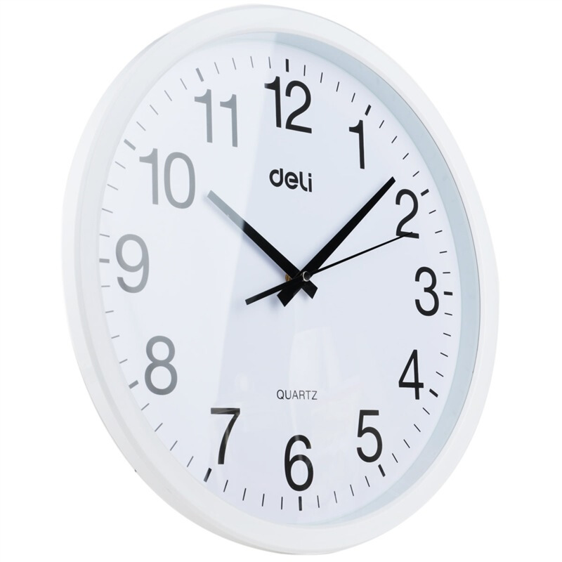 得力（deli） 9006 掛鐘 (只)37CM（14.5寸） (白色) _http://www.nebao.cn/img/sp/419/c6ea79ef-a42f-47bb-bbf5-e20114a349b1.jpg