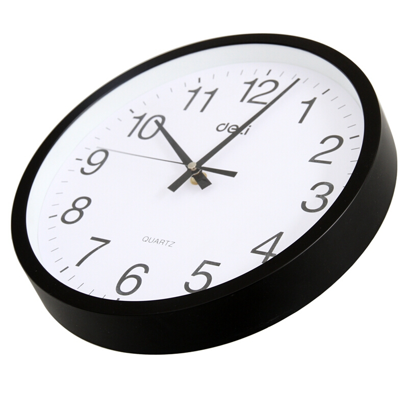 得力（deli） 9005 掛鐘 (只)30cm（12寸） (黑色) _http://www.nebao.cn/img/sp/419/d37684fe-a5be-4232-a7d2-720e7c5bbb3b.jpg