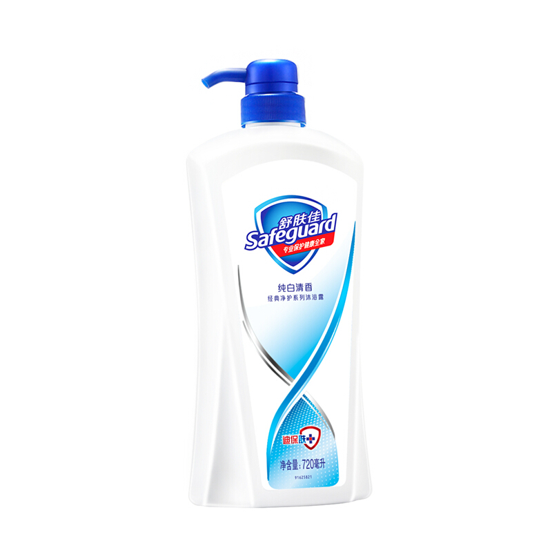 舒膚佳 沐浴露純白清香型720ml_http://www.nebao.cn/img/sp/426/b23c883e-b82b-49b3-b4db-578087e5c953.jpg