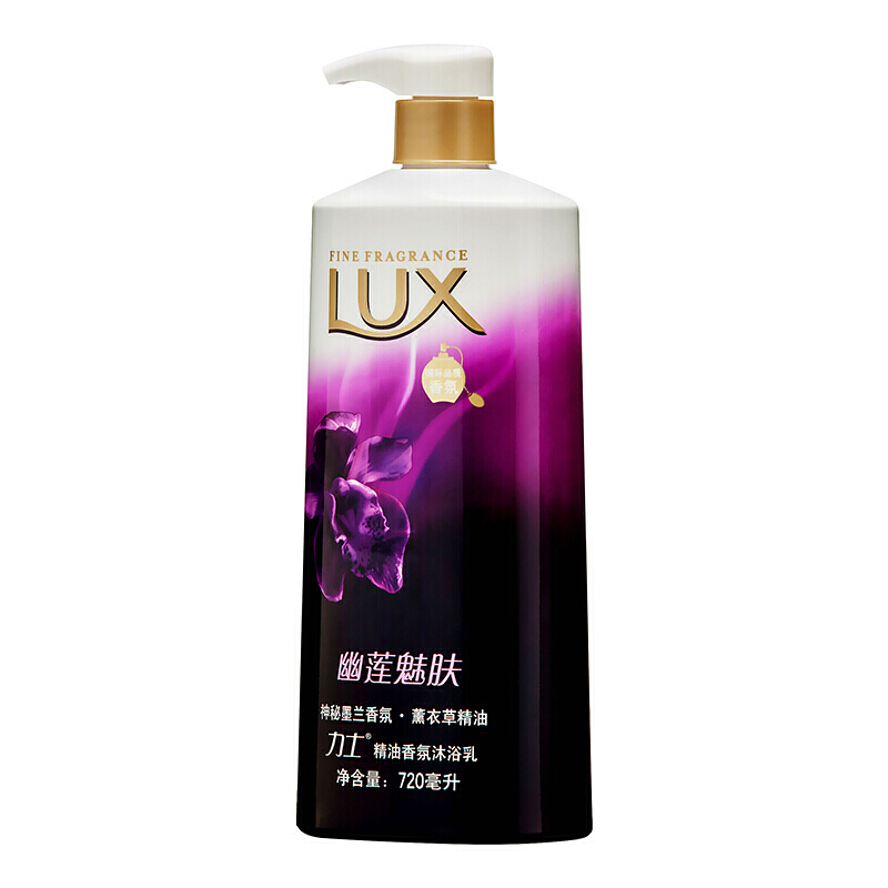 力士（LUX） 精油香氛沐浴露幽蓮魅膚720ml_http://www.nebao.cn/img/sp/426/dd6036d4-a464-459b-9cdd-83abcef675c7.jpg