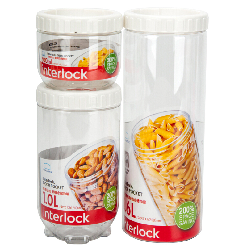 樂扣樂扣（locklock） INL301S002 儲物罐 冰箱側門塑料收納罐 (3件套) _http://www.nebao.cn/img/sp/436/66071933-ff86-4d61-8a65-4e37ed85167e.jpg