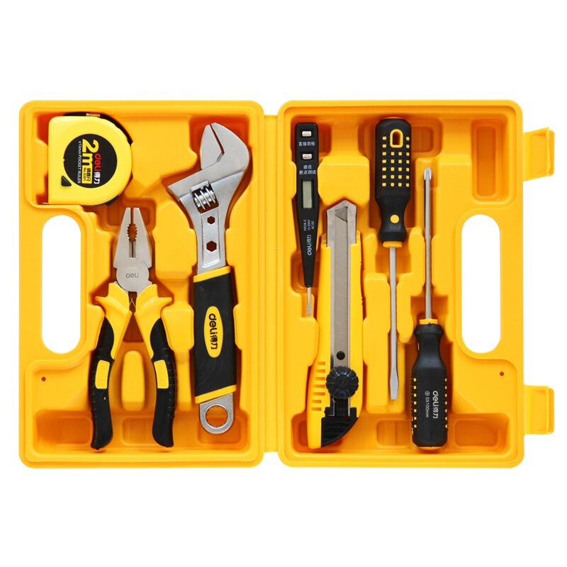 得力（deli） 3700 多功能組合家用工具箱/工具套裝 7件套_http://www.nebao.cn/img/sp/451/b0632395-379b-4ac7-9b15-57003d2af061.jpg