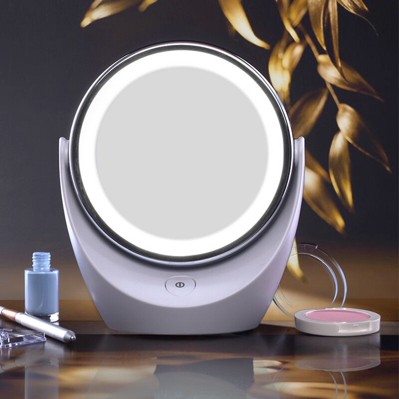 Artiart BEAU001 創(chuàng)意化妝鏡帶燈LED 雙面旋轉(zhuǎn)臺式鏡子_http://www.nebao.cn/img/sp/519/2eb07289-0b1b-4f20-91ef-2cbf277ef463.jpg