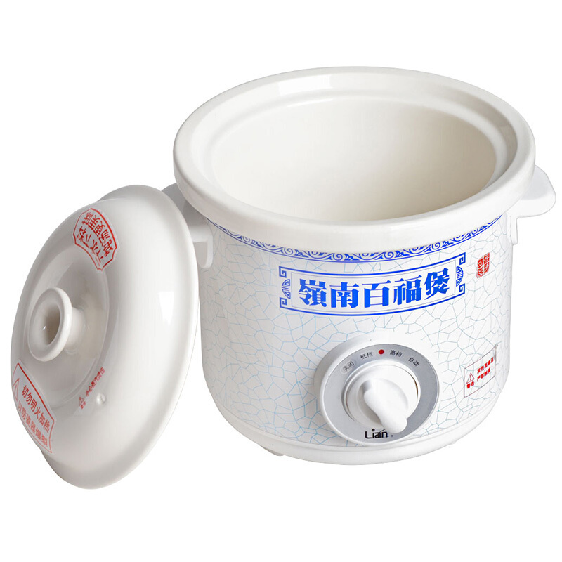 聯(lián)創(chuàng)（Lianc） DF-BL9038M 嶺南百福煲 陶瓷電燉盅養(yǎng)生鍋 容量1.5升_http://www.nebao.cn/img/sp/524/5aaf0c7a-82be-4f7d-9b2a-a5dd4be17141.jpg