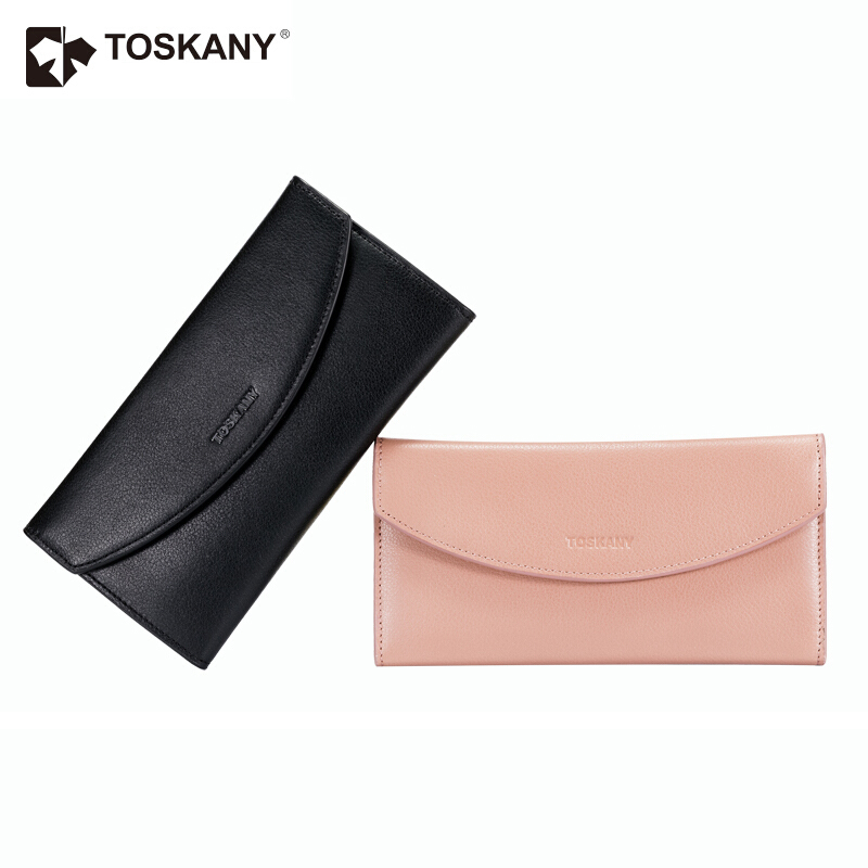 托斯卡尼（TOSKANY） TL66957 男女情侶長款錢包/錢夾 頭層牛皮