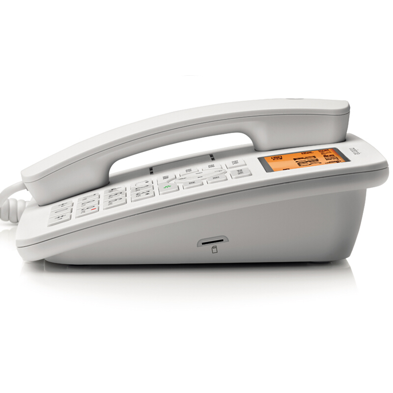 摩托羅拉（Motorola） CT111C 智能自動/手動插卡錄音電話機座機商務客服電話呼叫中心家用辦公固定座機 （白色）_http://www.nebao.cn/img/sp/766/933ecbf9-4040-4012-bbcb-df1abe182d37.jpg
