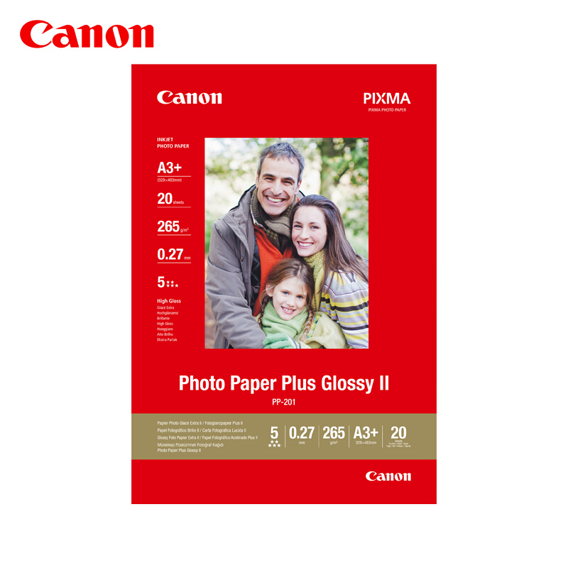 佳能（Canon） PP-201 高級光面照片紙 噴墨打印紙 (A3+/20張) _http://www.nebao.cn/img/sp/83/9499037a-7cb7-491d-964d-14433ee55e4a.jpg