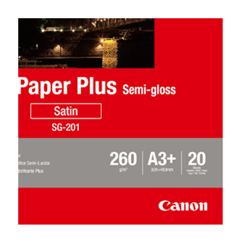 佳能（Canon） SG-201 亞高光澤照片紙 (A3+/20張) _http://www.nebao.cn/img/sp/83/9d29992b-dc18-44db-96eb-2bdf924941bb.jpg