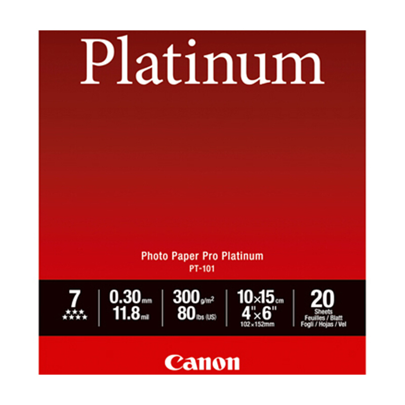 佳能（Canon） PT-101 光面噴墨打印紙 專業(yè)照片紙 (4*6/20張) _http://www.nebao.cn/img/sp/83/c6d47123-2290-4167-bf37-40feb815ec34.jpg