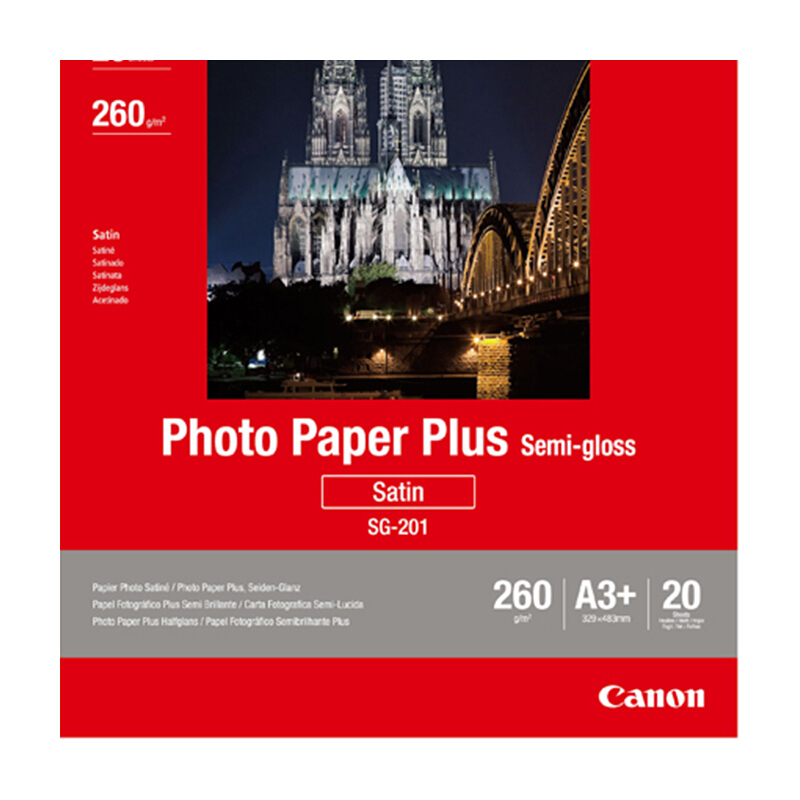 佳能（Canon） SG-201 亞高光澤照片紙 (A3/20張) _http://www.nebao.cn/img/sp/83/f6c92069-d8da-4fff-9aec-d11bf738356a.jpg