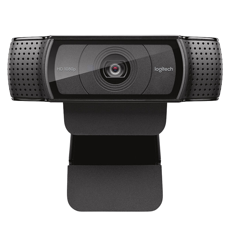 羅技（Logitech）C920e 高清網絡攝像頭 黑灰色