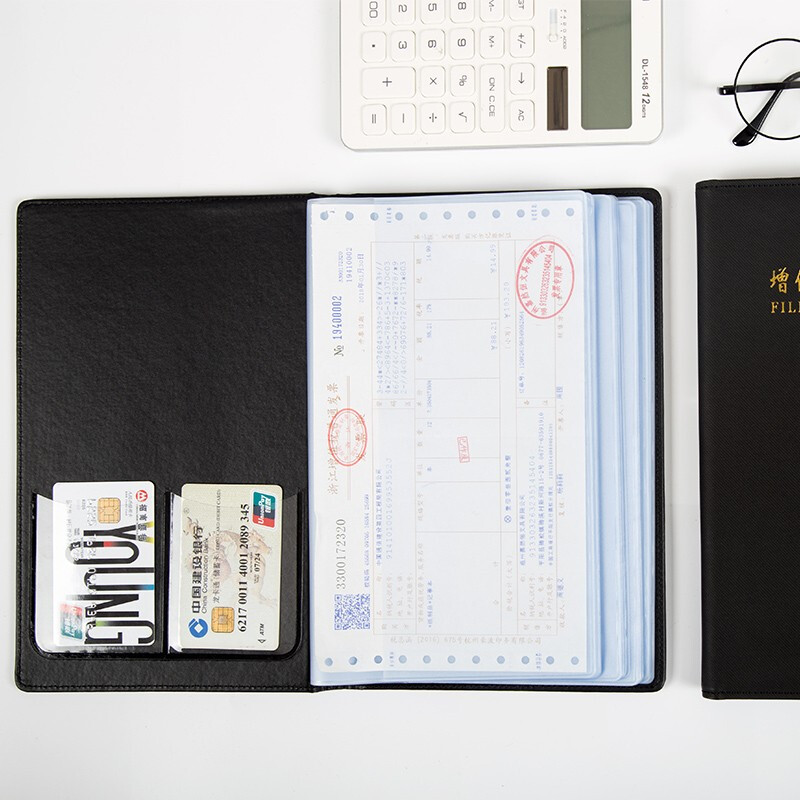 法拉蒙 faramon 皮面增值稅專用發票夾 FLM-JLJ-1906_http://www.nebao.cn/newimg/C202207/1657529278717.jpg
