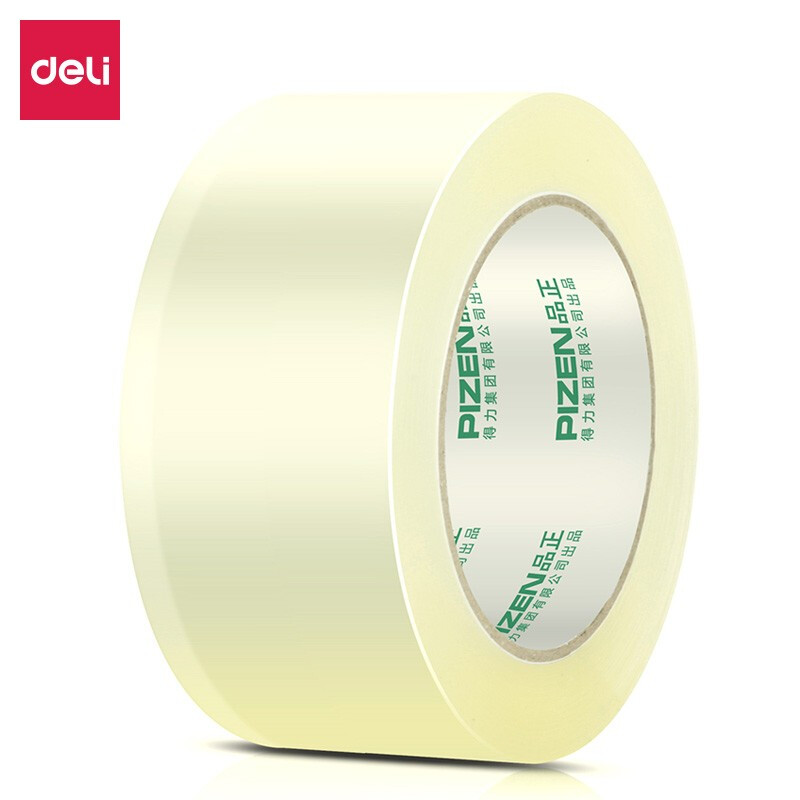 得力（deli） 30911 透明封箱膠帶 48mm*60y 6卷/桶