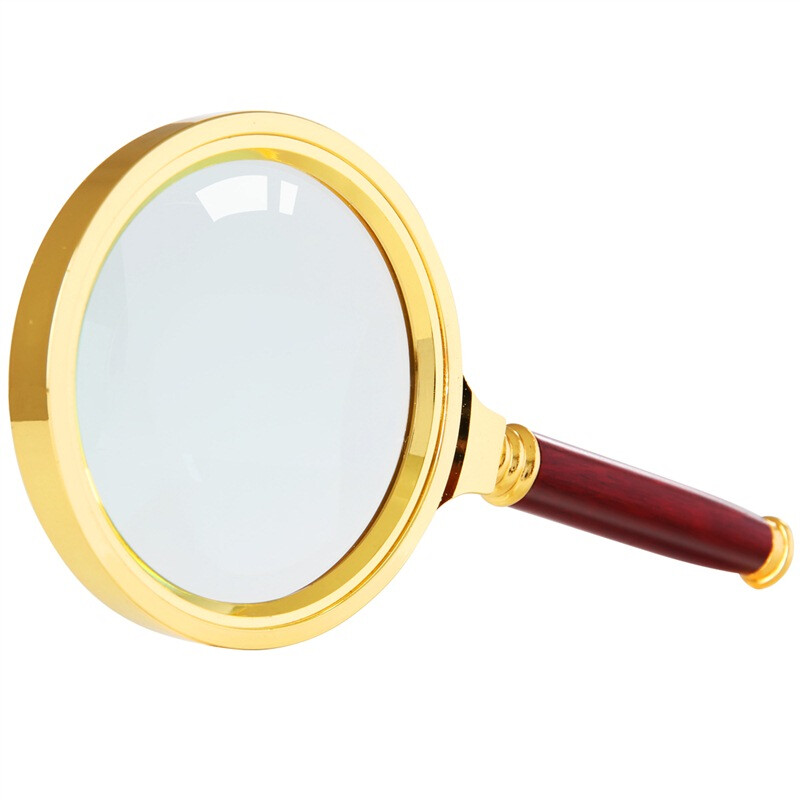 得力（deli）9097 直徑70mm 復古金屬框木質手柄架放大鏡_http://www.nebao.cn/newimg/C202208/1661743326714.jpg
