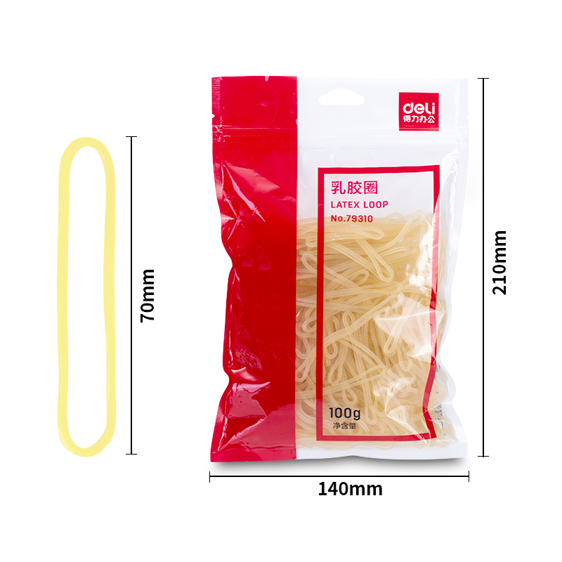 得力(deli)100g耐用橡皮筋/乳膠圈/橡皮圈/捆扎膠圈 辦公用品 79310_http://www.nebao.cn/newimg/C202212/1672391046030.jpg