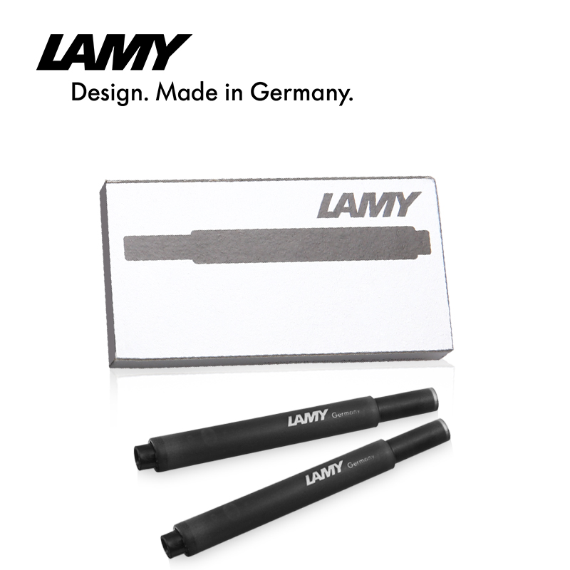 凌美（LAMY）狩獵者/恒星鋼筆墨膽 墨囊 墨水筆一次性筆芯替換5支裝 T10 藍色_http://www.nebao.cn/newimg/C202311/1699434902836.jpg